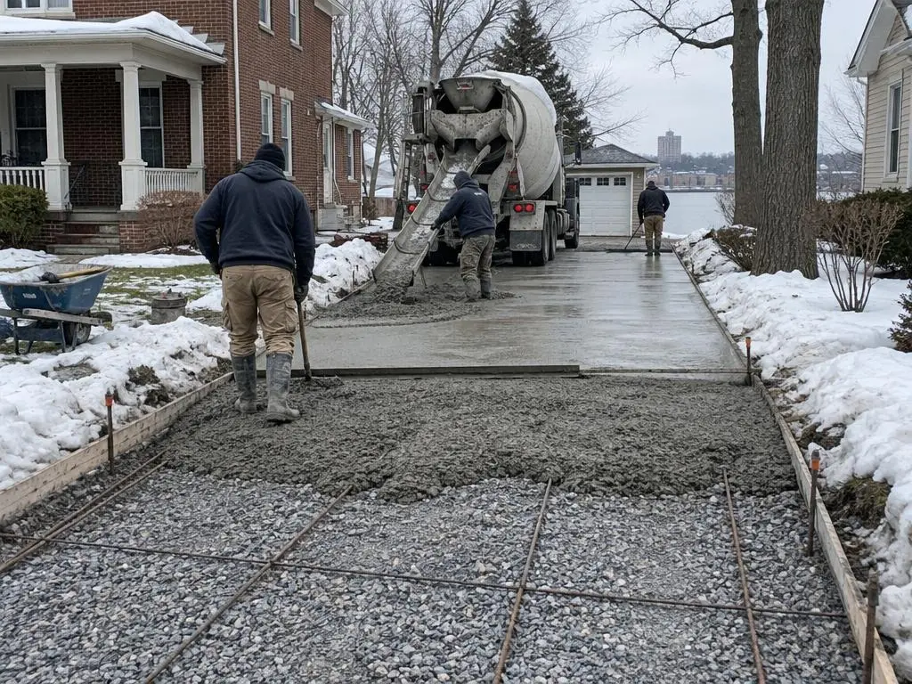 Concrete Driveways in South Bend, IN